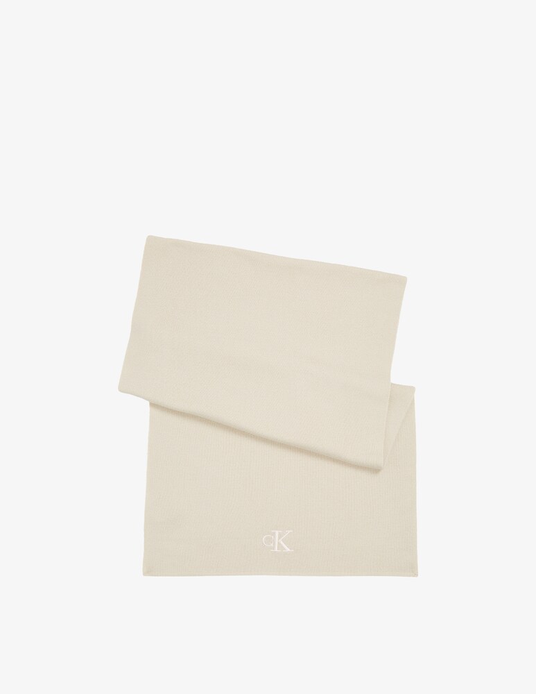 Calvin Klein Jeans Sciarpa monogram ricamata Nuovi prodotti