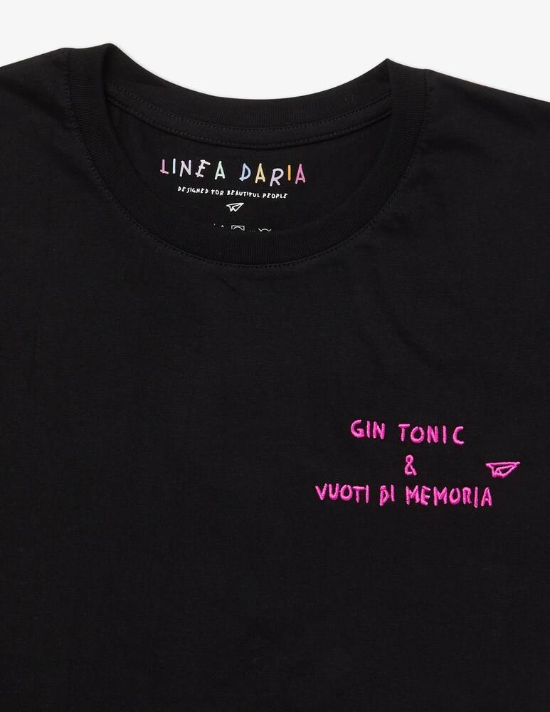 Linea Daria T-shirt Gin Tonic & Vuoti di Memoria Fino al 65% di sconto