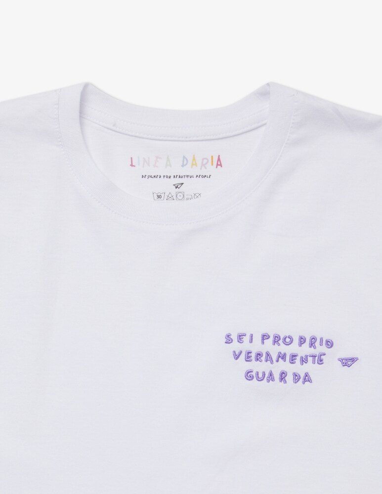 Linea Daria T-shirt Sei proprio veramente guarda Only for today