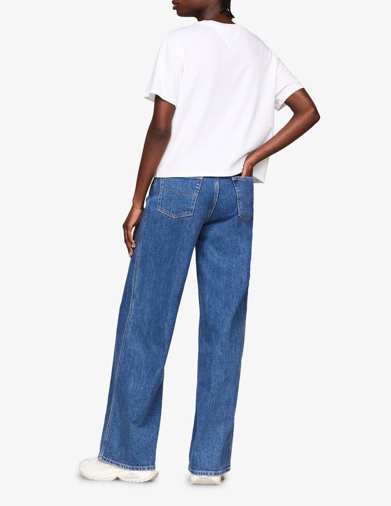 Tommy Jeans T-shirt in cotone Discount Store per i nuovi prodotti