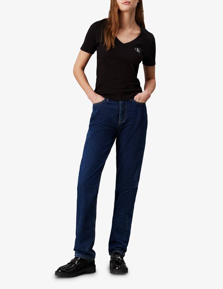 Calvin Klein Jeans T-shirt in misto cotone Trasporto libero internazionale