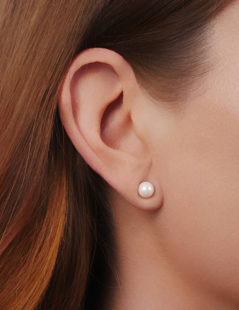 Lauren Ralph Lauren Orecchini a bottone con perle Italy