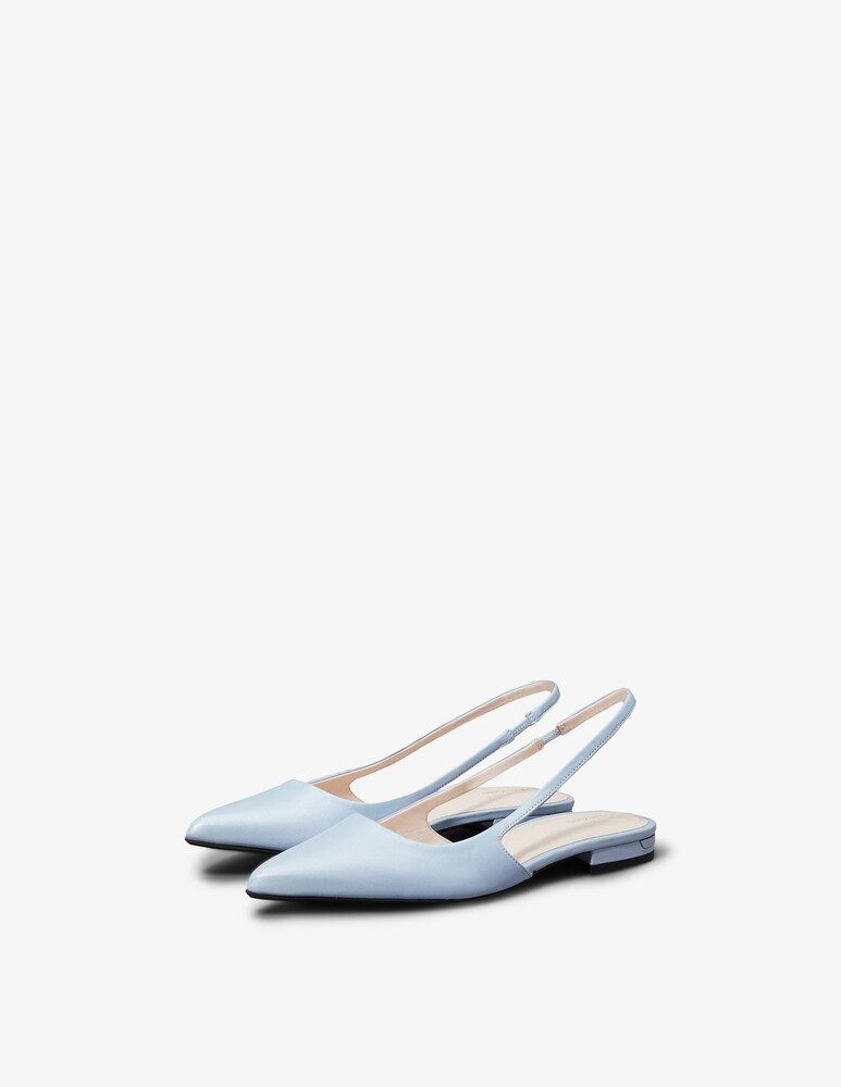 Calvin Klein Slingback in pelle Spedizione Gratuita