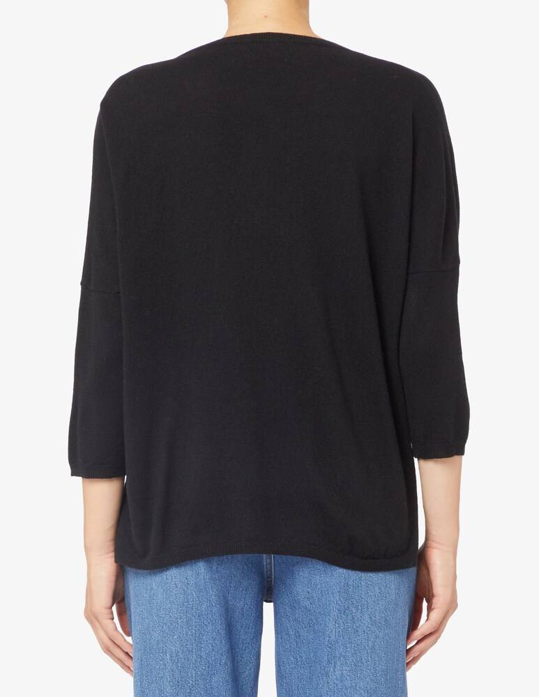 Rosso35 Maglione con gioilello in misto cachemire Offerte