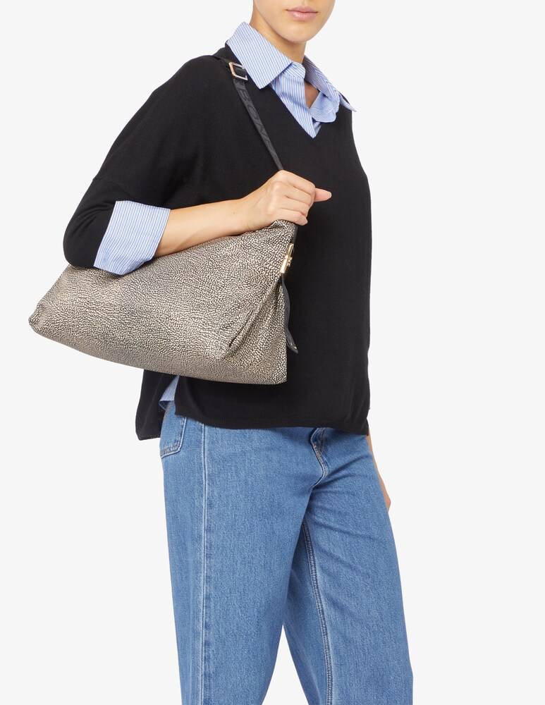 Borbonese Borsa Cortina cross over M Offerta migliore