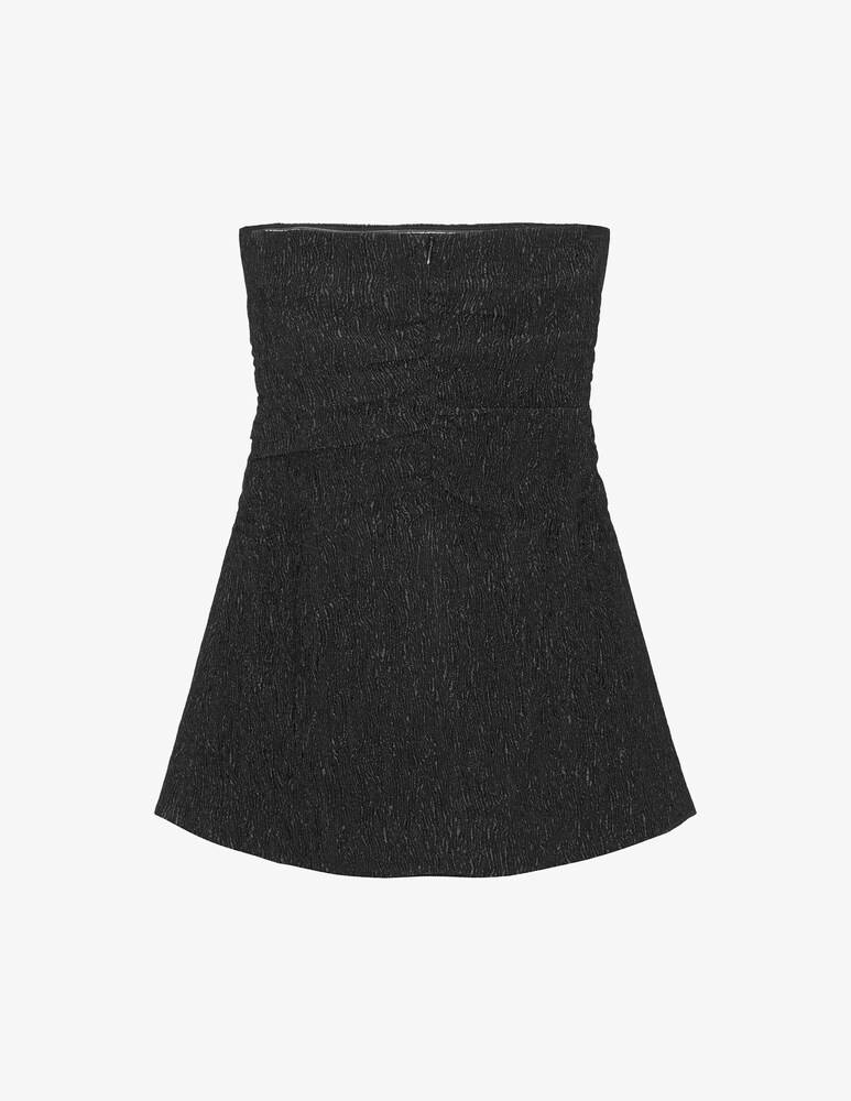 Ganni Top senza spalline in crêpe di viscosa stretch Comprane uno, ottenene uno gratis