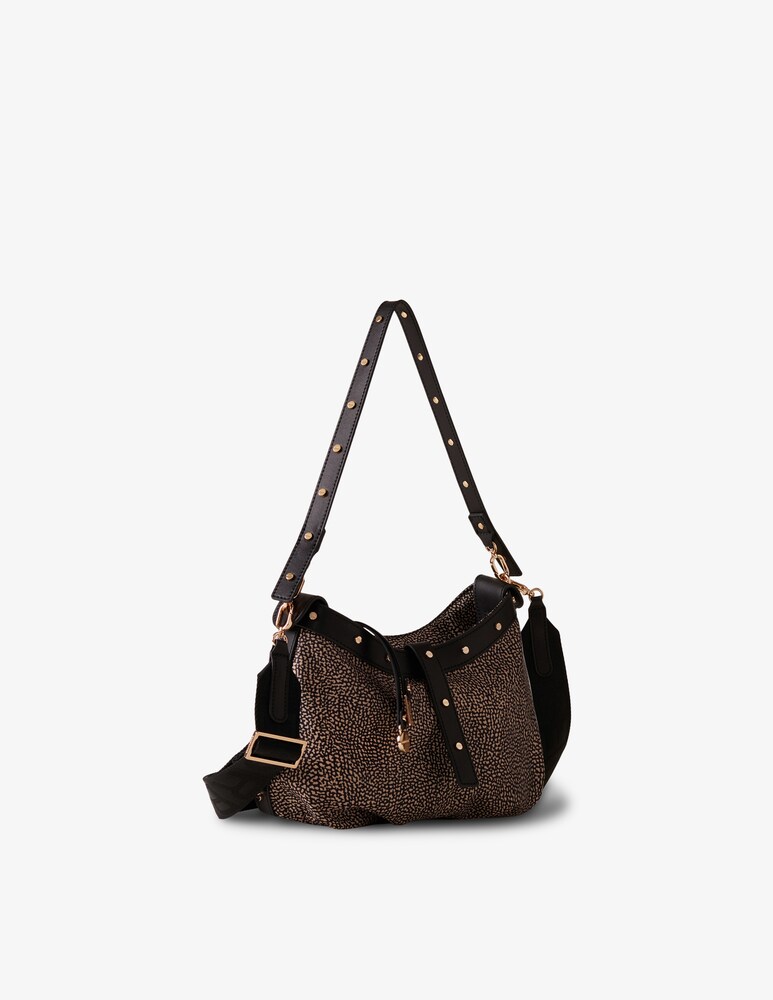 Borbonese Borsa hobo Metropole Mini Super Saving Price