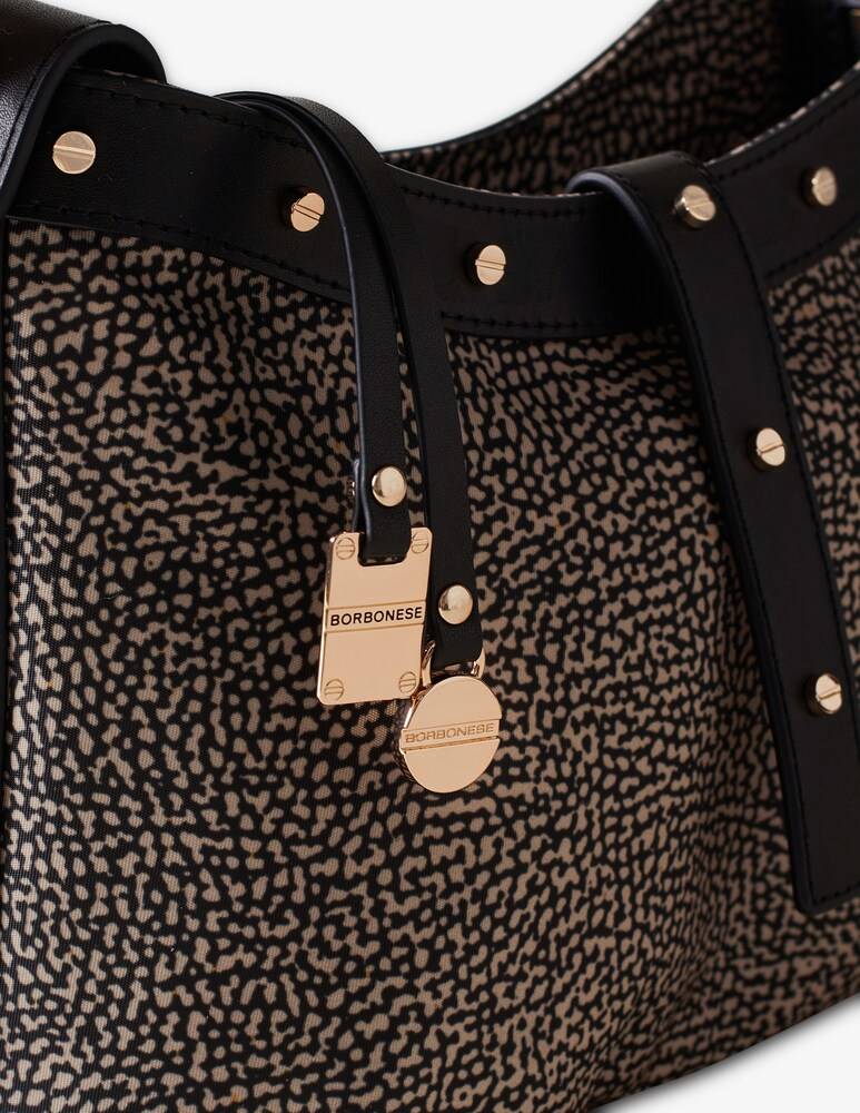 Borbonese Borsa hobo Metropole Mini Super Saving Price