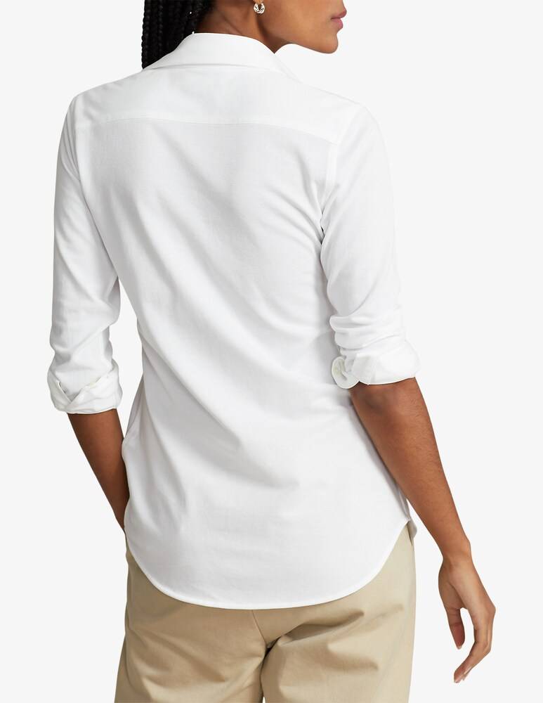 Polo Ralph Lauren Heidi Skinny camicia manica lunga Liquidazione