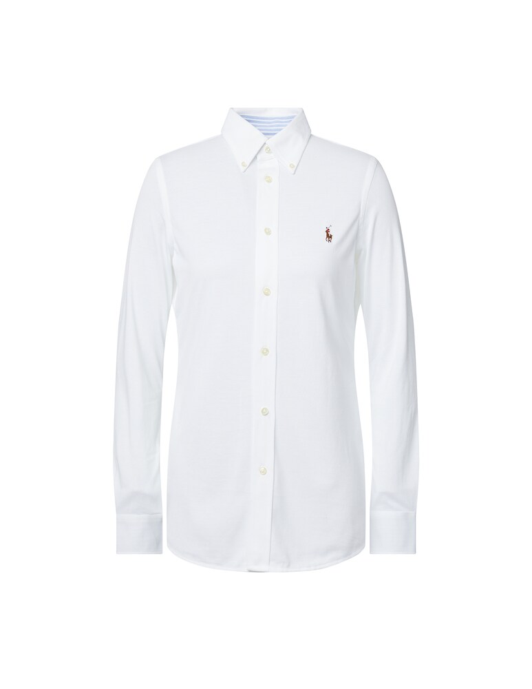 Polo Ralph Lauren Heidi Skinny camicia manica lunga Liquidazione