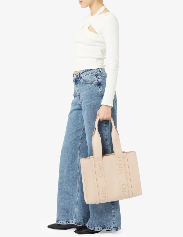 Chloé Borsa shopping media Woody Comprare a buon mercato