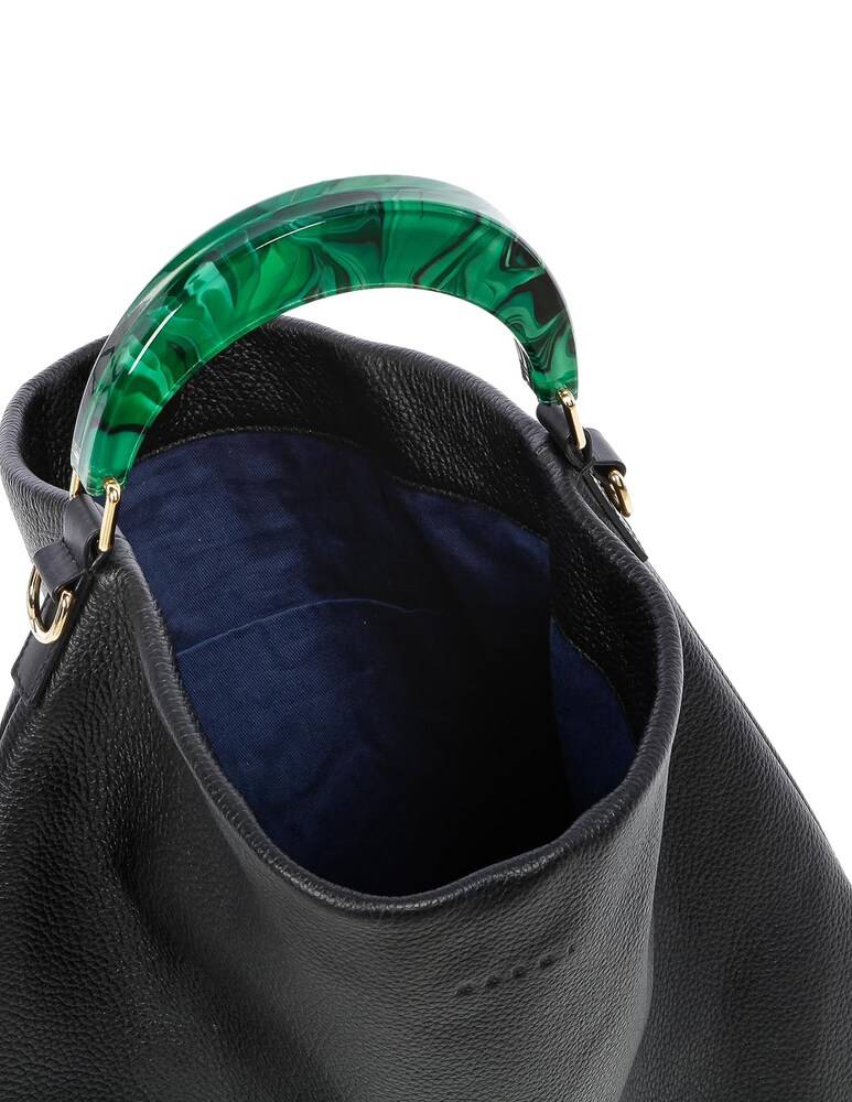 Marni Borsa a mano in pelle - nero Fornitura limitata