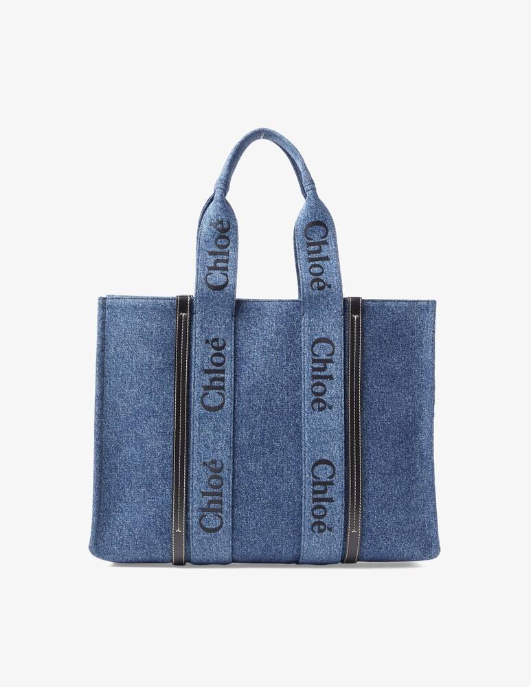 Chloé Borsa in denim L Woody Shopping online