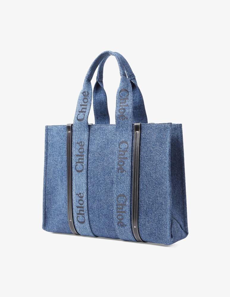 Chloé Borsa in denim L Woody Shopping online