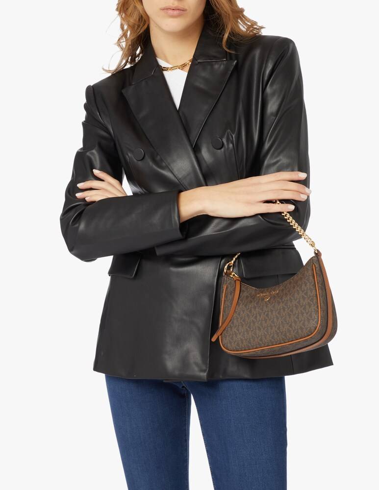 Michael Michael Kors Borsa a spalla Jet Set Charm piccola con logo Vendita Economica