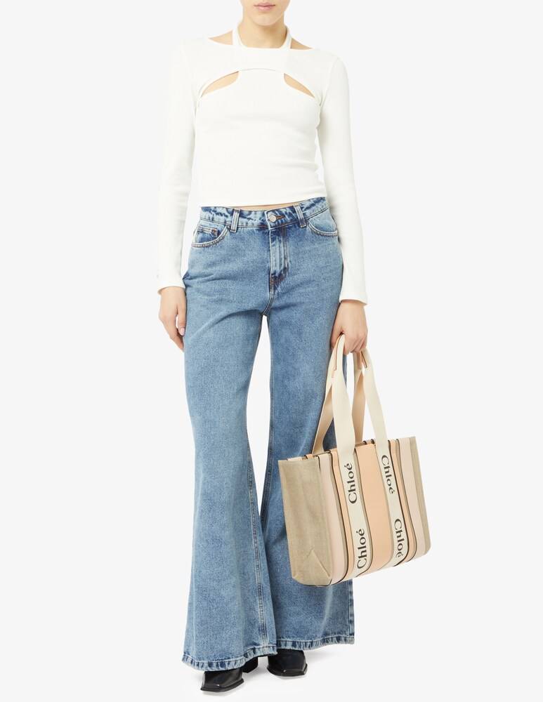 Chloé Borsa shopper Woody Fornitura limitata