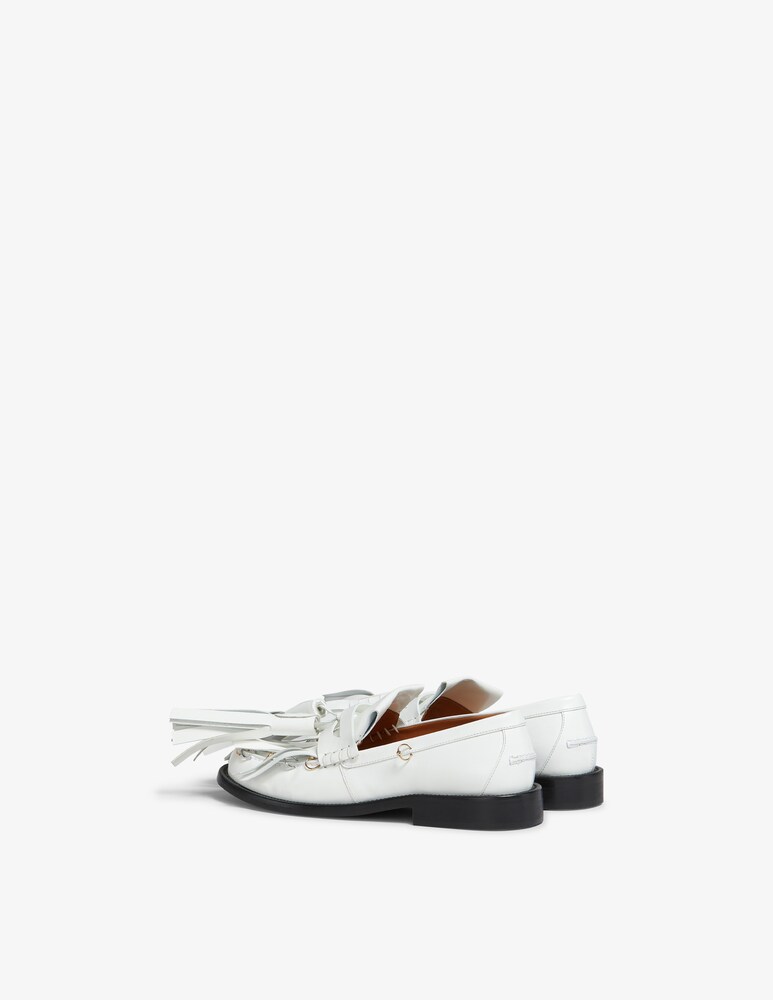 Marni Mocassino bambi in pelle con maxi nappine Offerta San Valentino