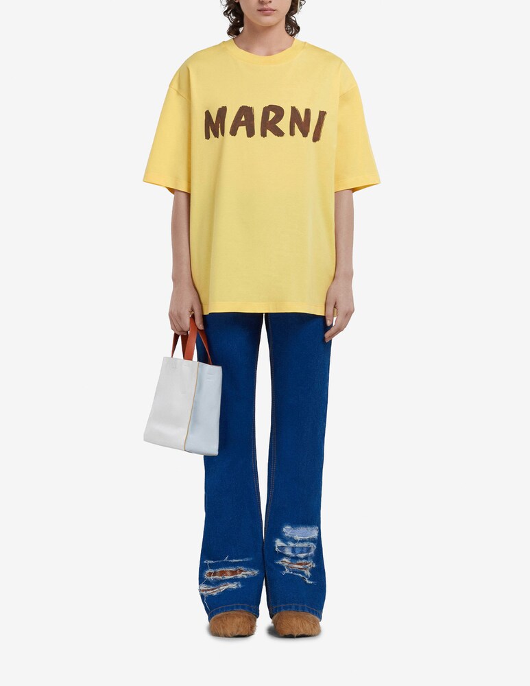 Marni Borsa a spalla in pelle - Multicolor Comprane uno, ottenene uno gratis