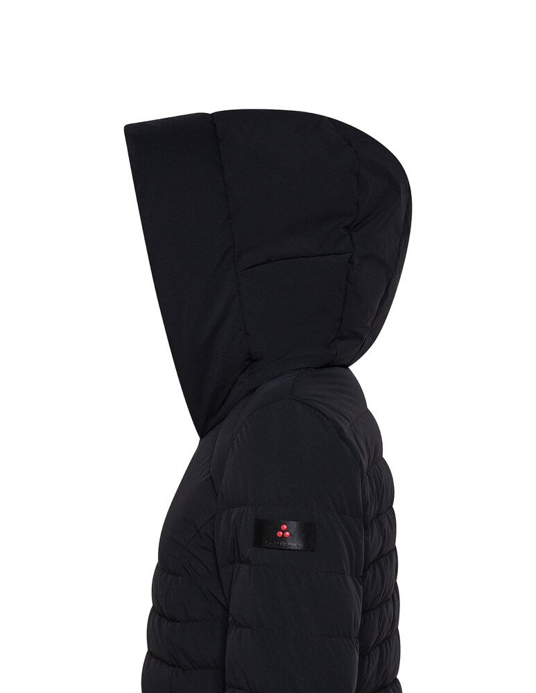 Peuterey Piumino con cappuccioi Matar - Nero Promozione Limitata