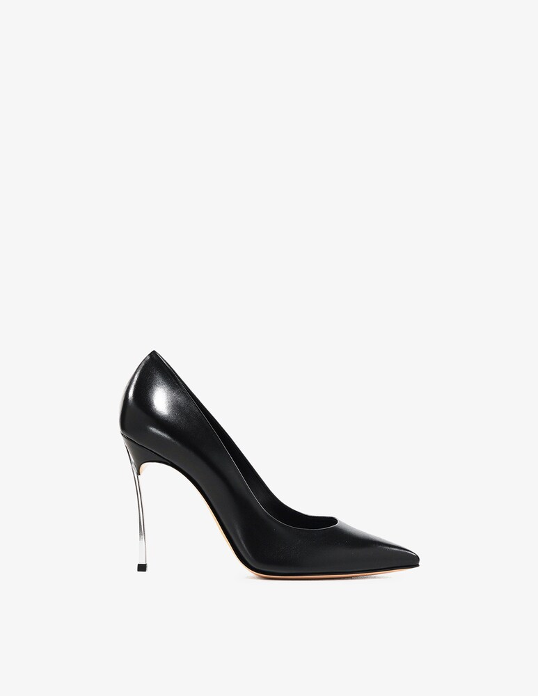 Casadei Decolletè in pelle con tacco in alluminio Pala Vendita Calda