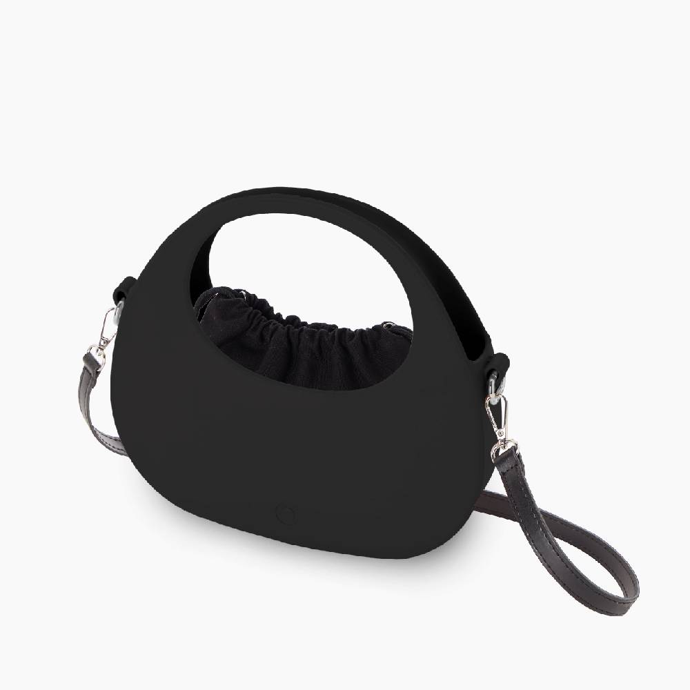 O bag oblò nera Convenienza