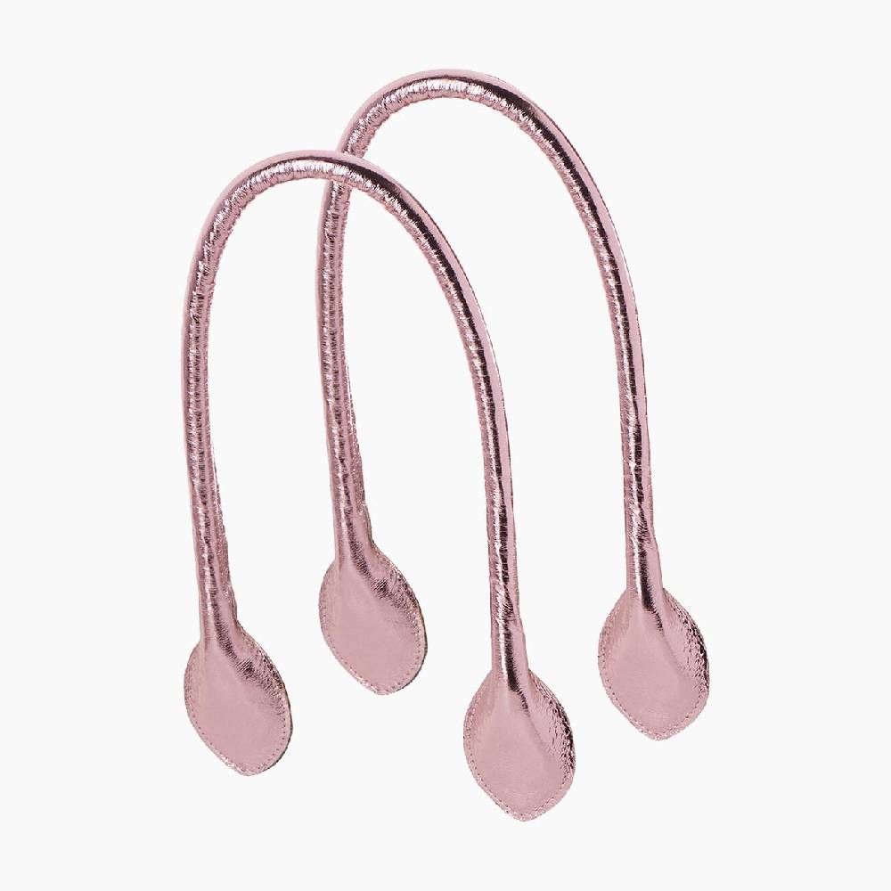 Manico lungo a cuore effetto laminato fucsia rose Novità