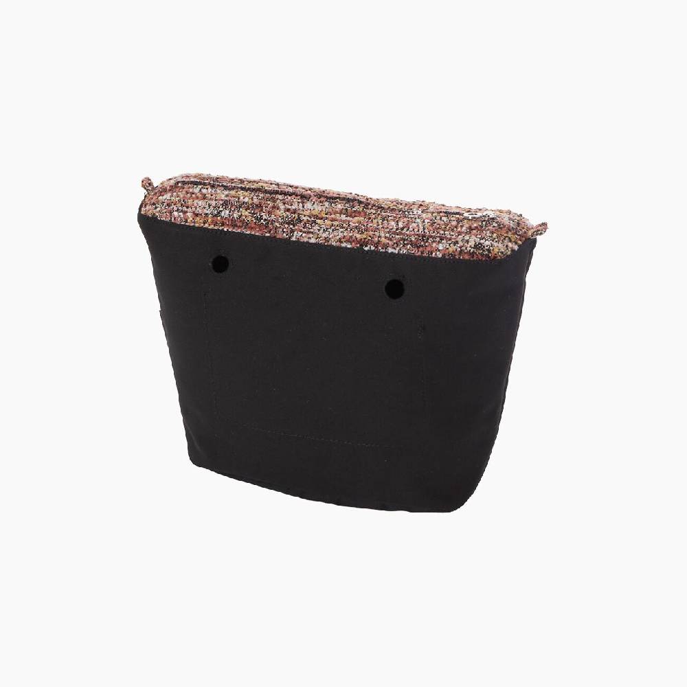 Sacca interna O bag mini tweed bouclè rosa smoke Discount Store per i nuovi prodotti