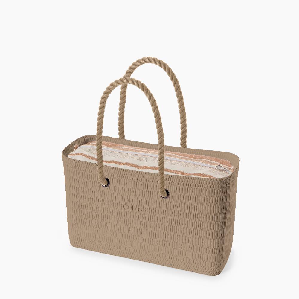 O bag beach sabbia metal linee Vendite Flash