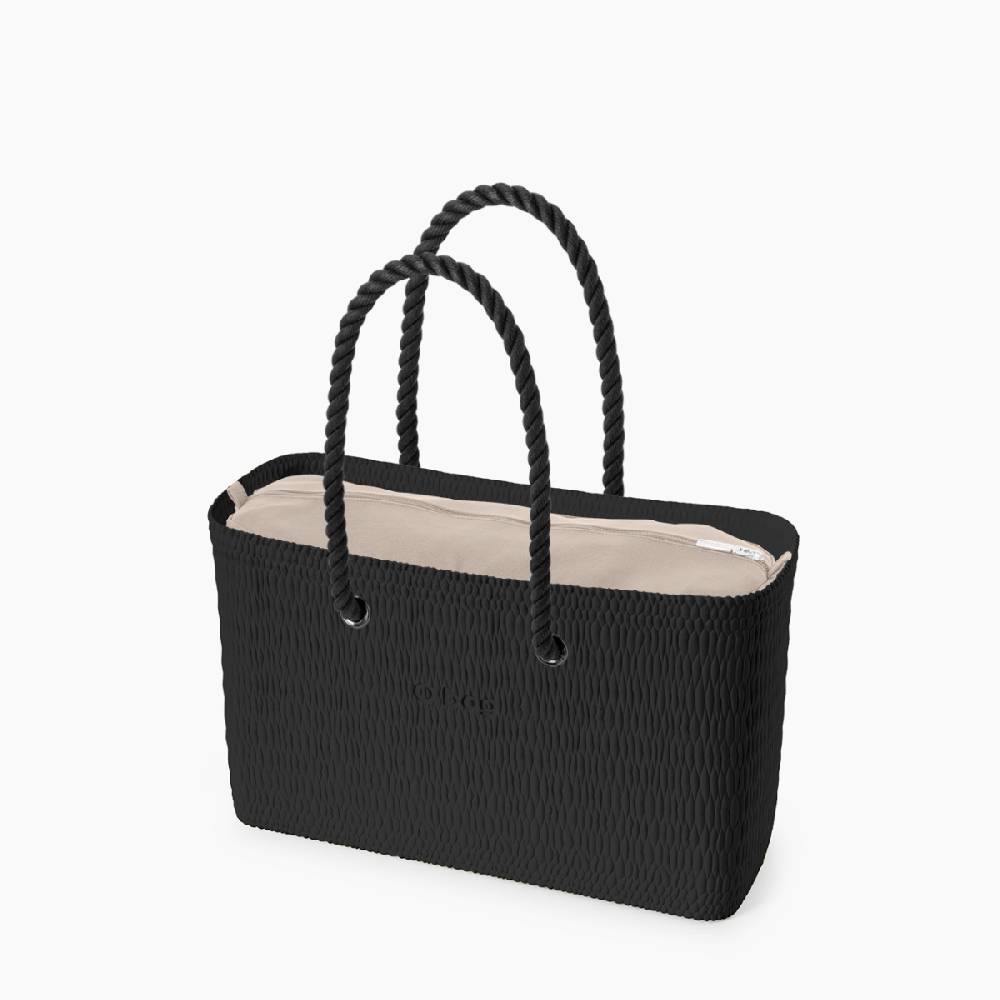 O bag beach completa nero Offerta San Valentino