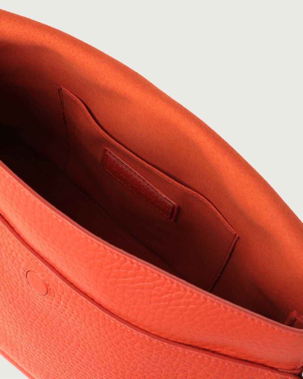 ﻿Orciani Borsa a spalla Missy Soft in pelle con catena e tracolla In Linea