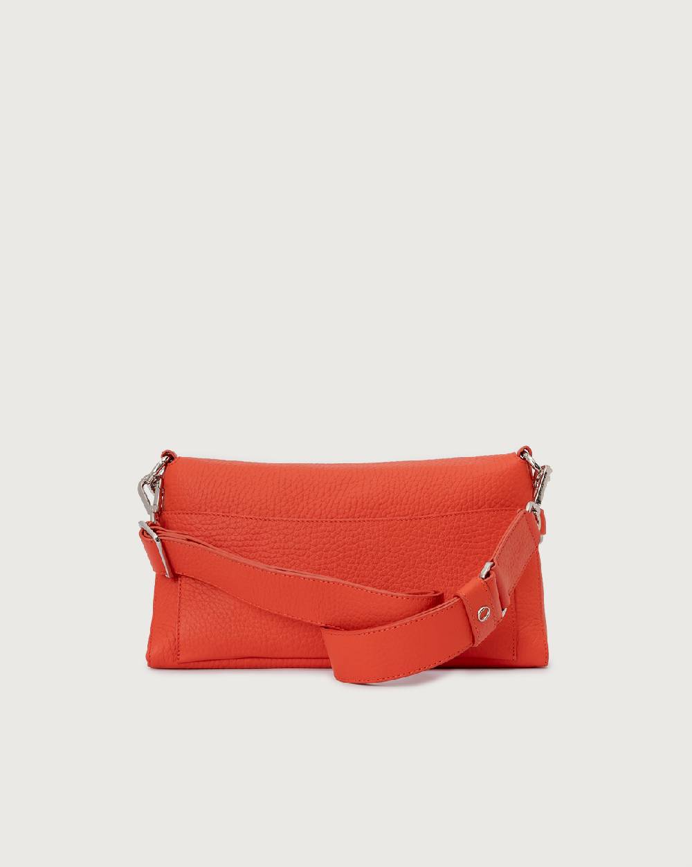 Orciani Borsa a spalla Missy Longuette Soft in pelle con catena e tracolla Qualità