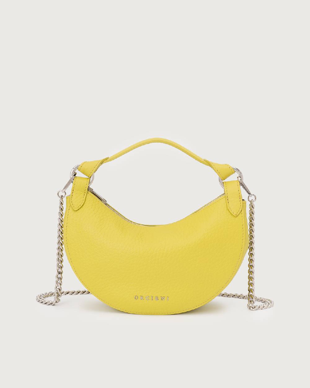 Orciani Mini Bag Dumpling Soft in pelle con tracolla Negozi Online