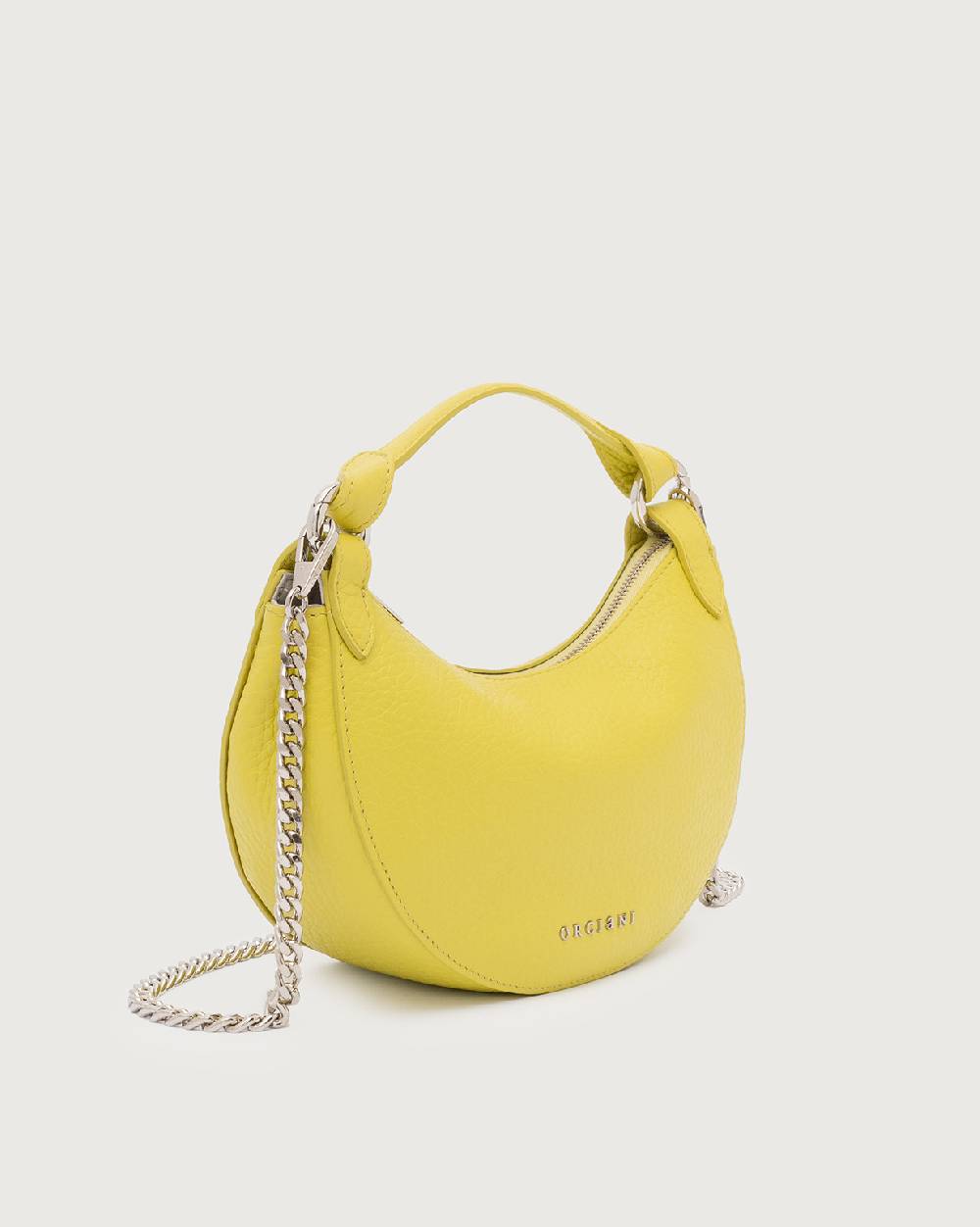 Orciani Mini Bag Dumpling Soft in pelle con tracolla Negozi Online