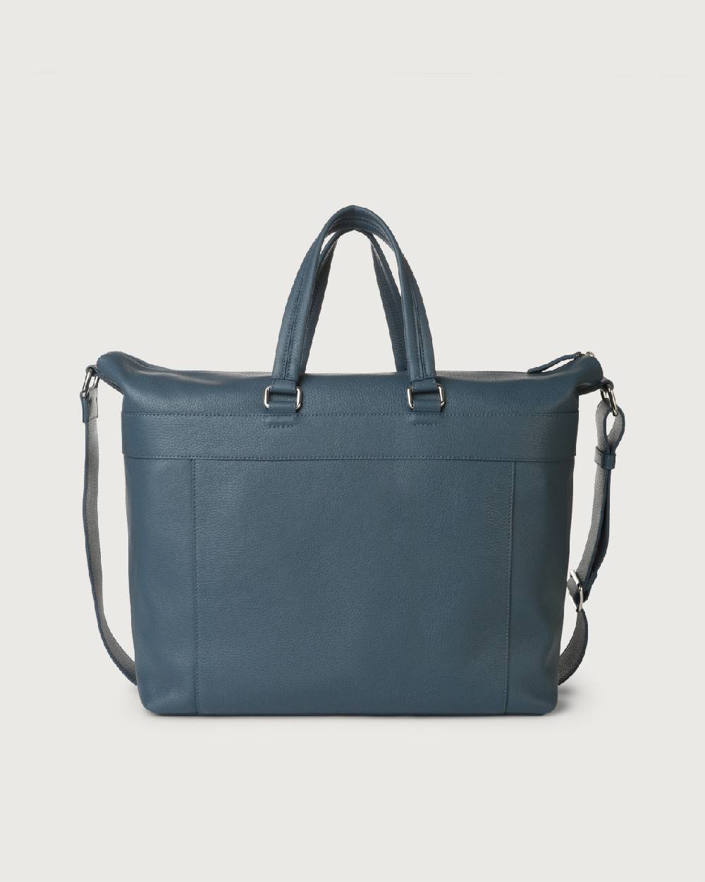 Orciani Borsa a mano e a tracolla grande Micron in pelle Sottocosto