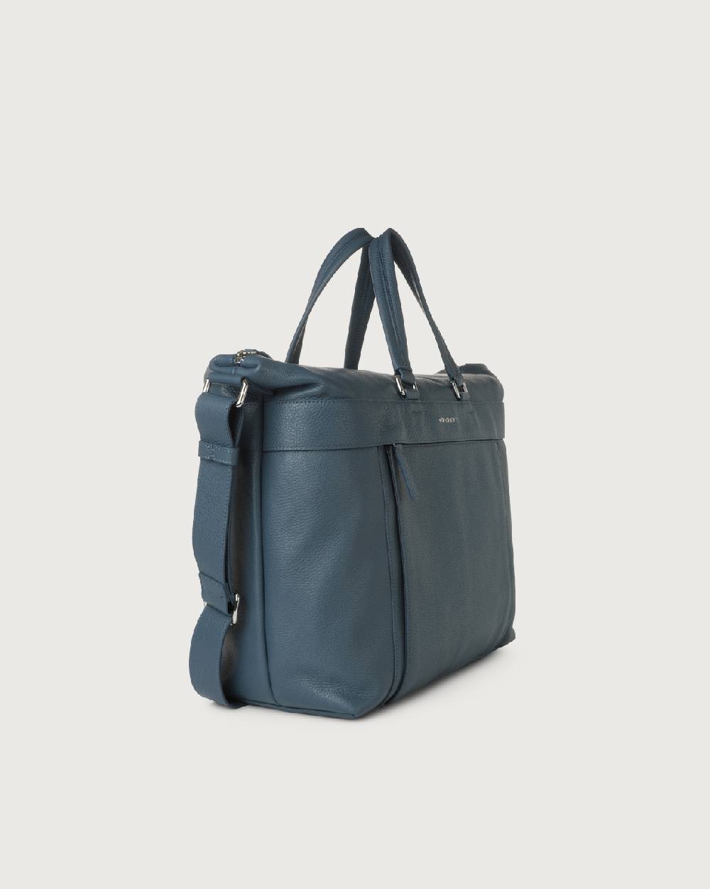 Orciani Borsa a mano e a tracolla grande Micron in pelle Sottocosto