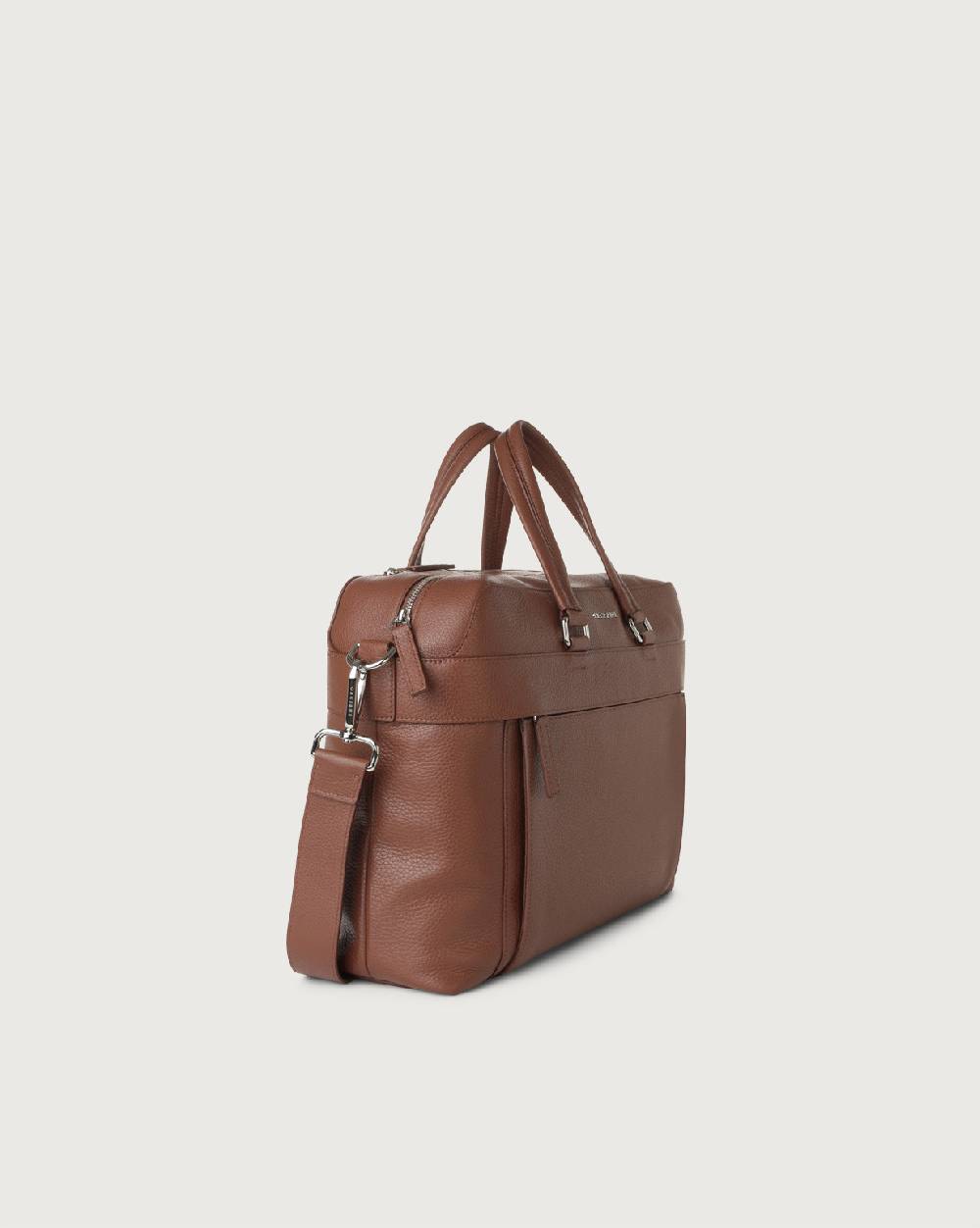 Orciani Borsa briefcase Micron in pelle Presa