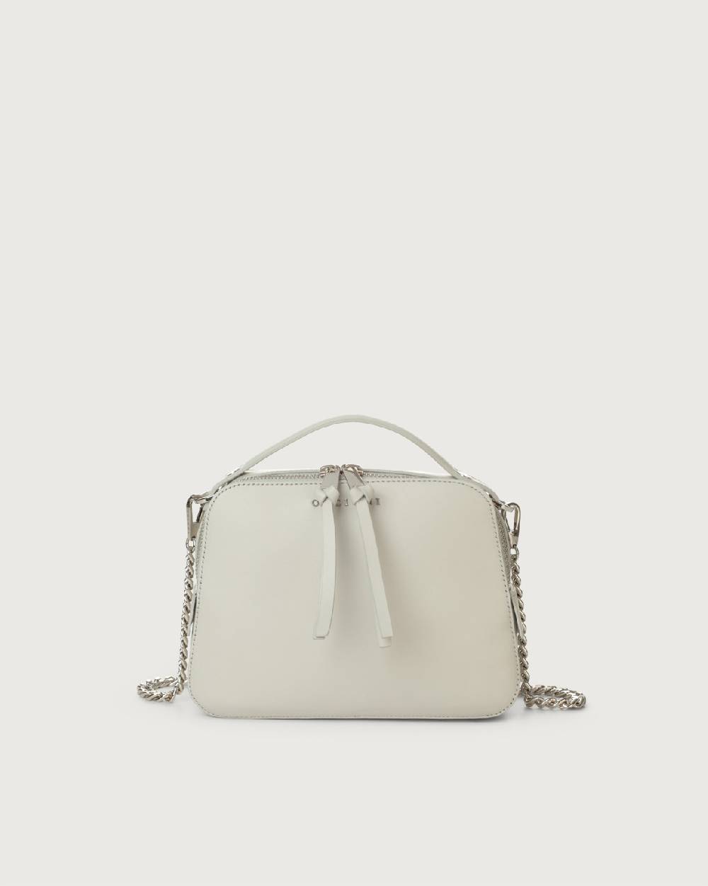 Orciani Mini Bag Chéri Vanity in pelle a mano con tracolla