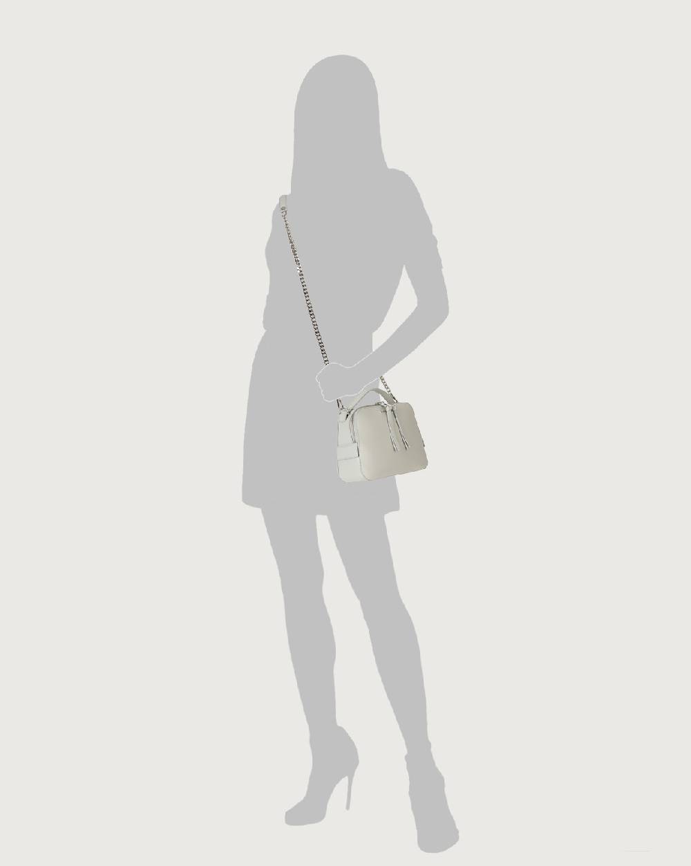 Orciani Mini Bag Chéri Vanity in pelle a mano con tracolla In Vendita