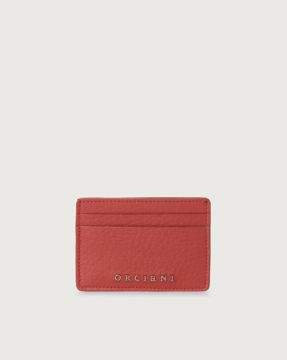 Orciani Portacarte Soft in pelle con protezione RFID