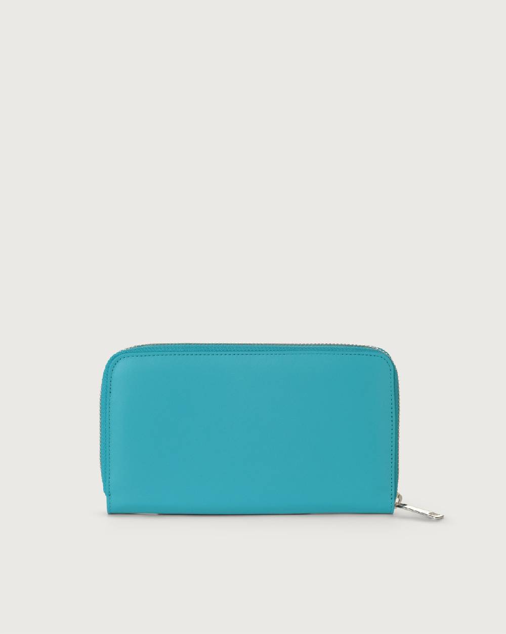 Orciani Portafoglio grande Liberty in pelle con zip Negozio