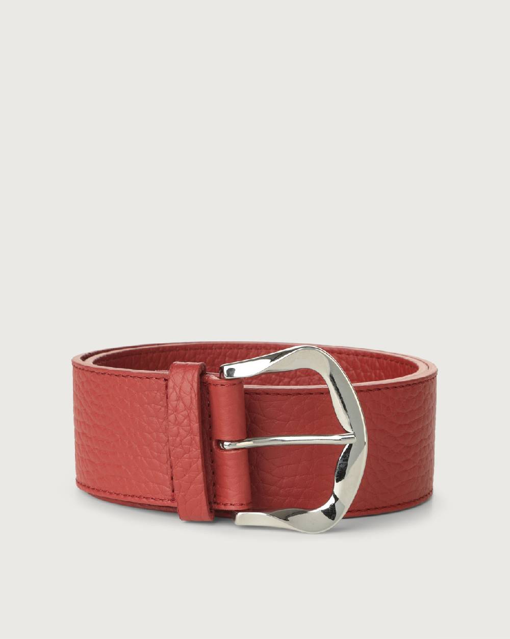 Orciani Cintura Soft in pelle 5 cm