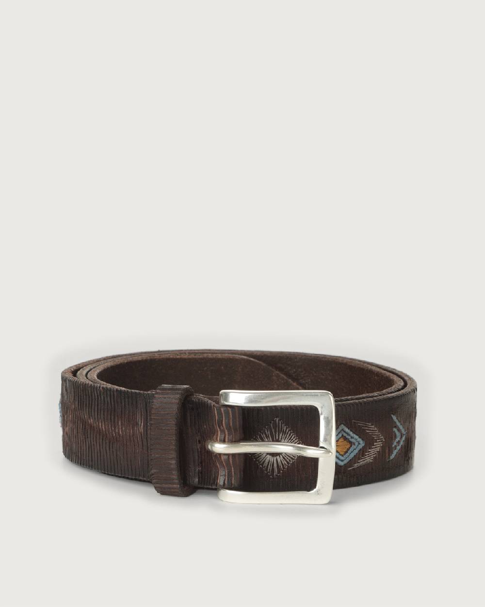 Orciani Cintura Blade Lakota in cuoio