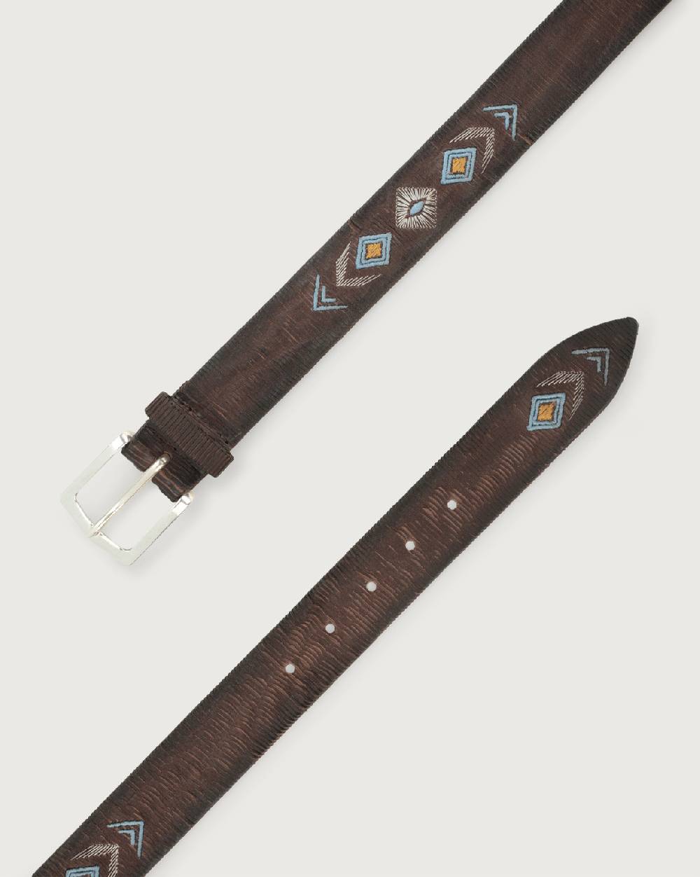 Orciani Cintura Blade Lakota in cuoio Presa