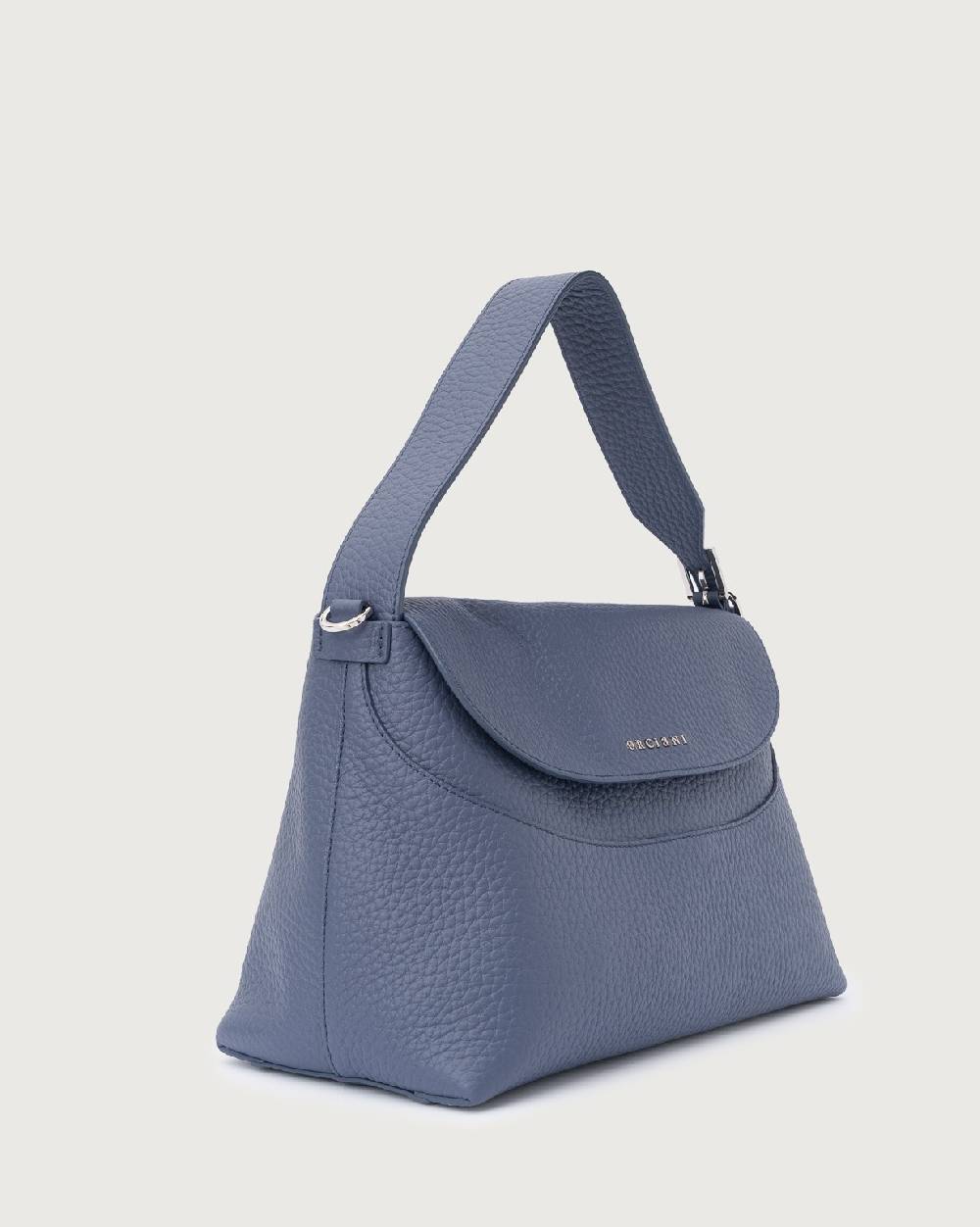 Orciani Borsa a spalla Nana Soft in pelle martellata con tracolla Economico