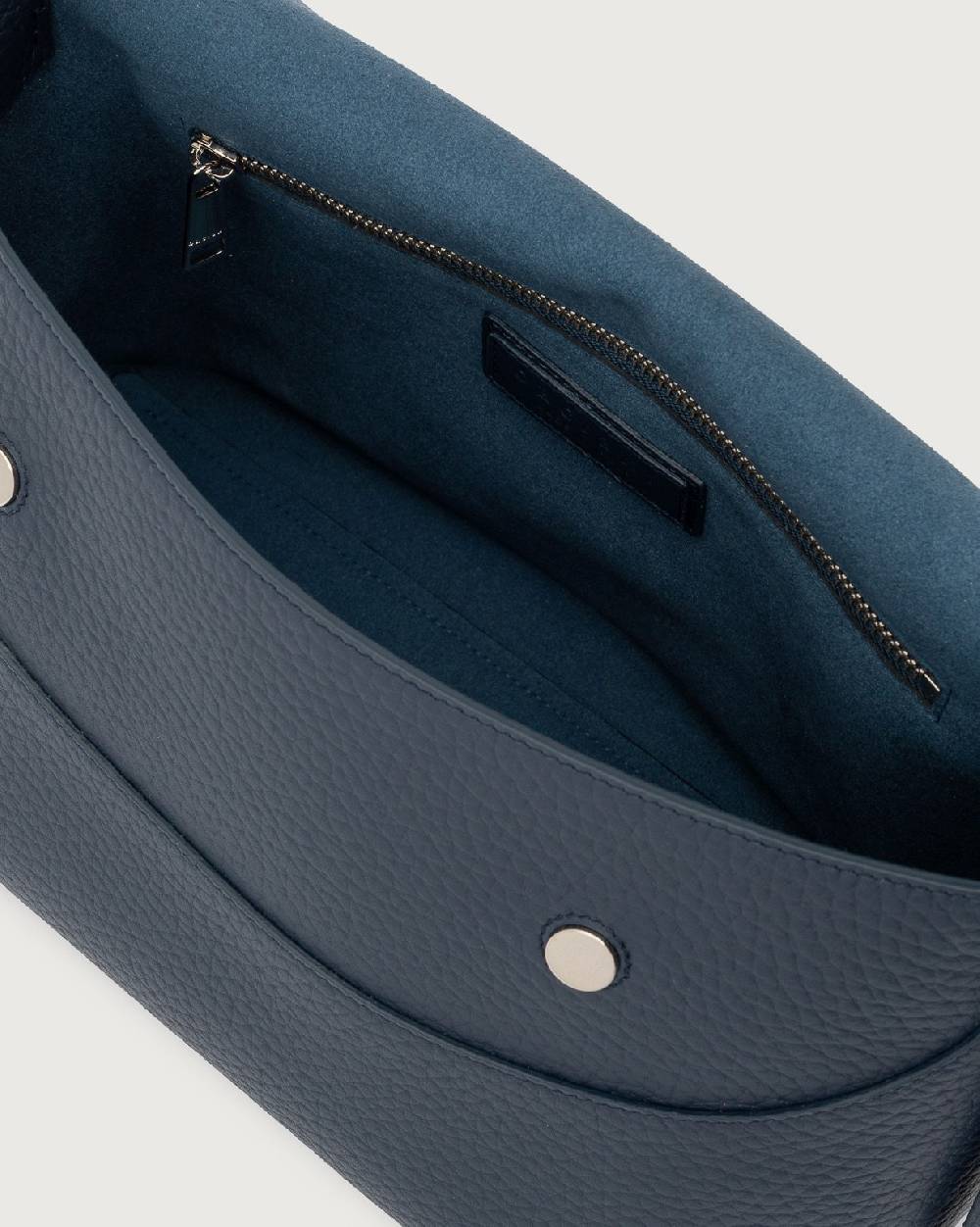 Orciani Borsa a spalla Nana Soft in pelle martellata con tracolla Offerte