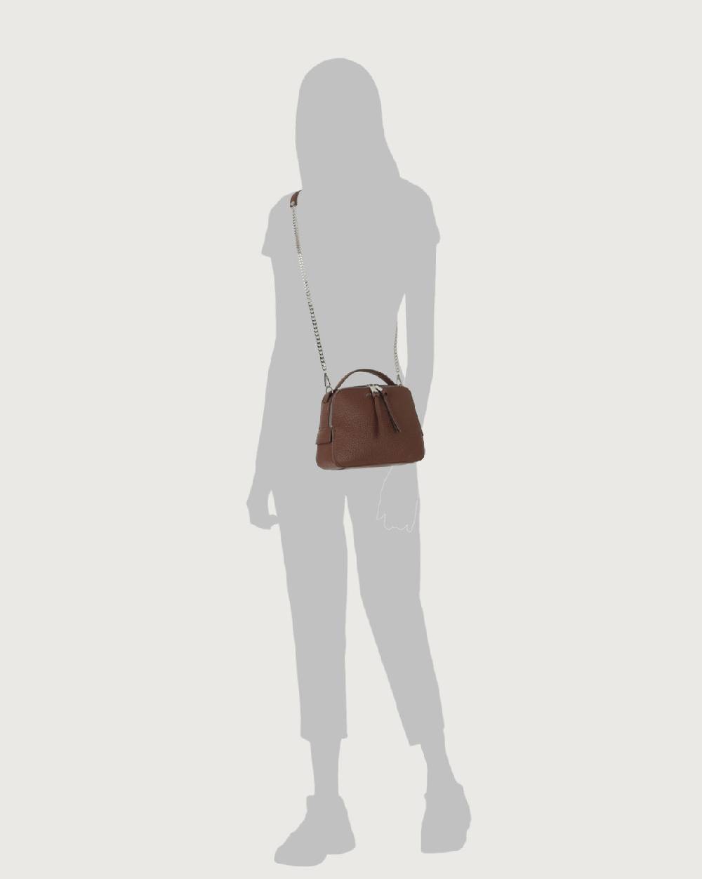 Orciani Mini Bag Chéri Soft in pelle a mano con tracolla Vendite Flash