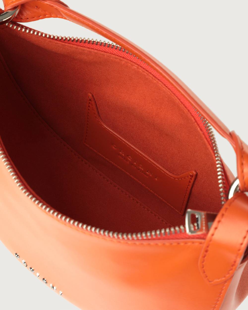 Orciani Mini Bag Dumpling Vanity in pelle con tracolla Nuova