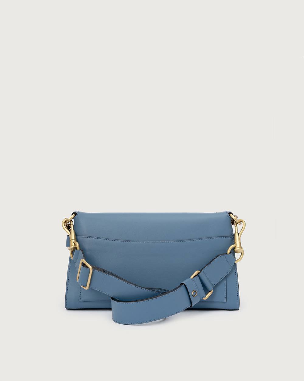 Orciani Borsa a spalla Missy Longuette Couture in pelle con tracolla 2025
