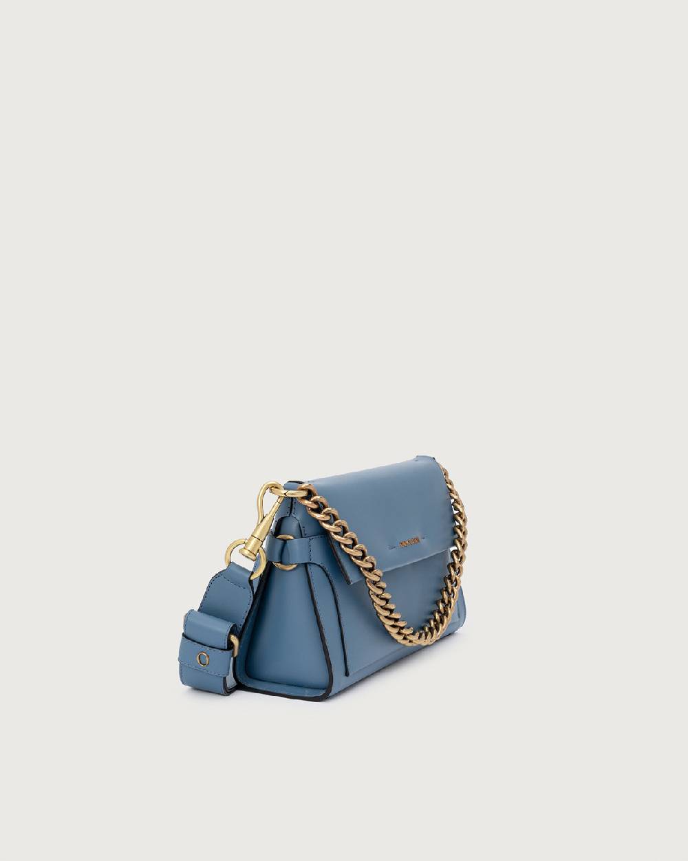 Orciani Borsa a spalla Missy Longuette Couture in pelle con tracolla 2025