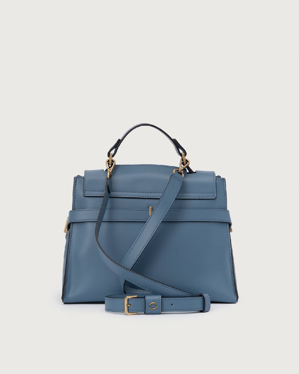 Orciani Borsa Sveva Couture Piccola in pelle con tracolla Italy
